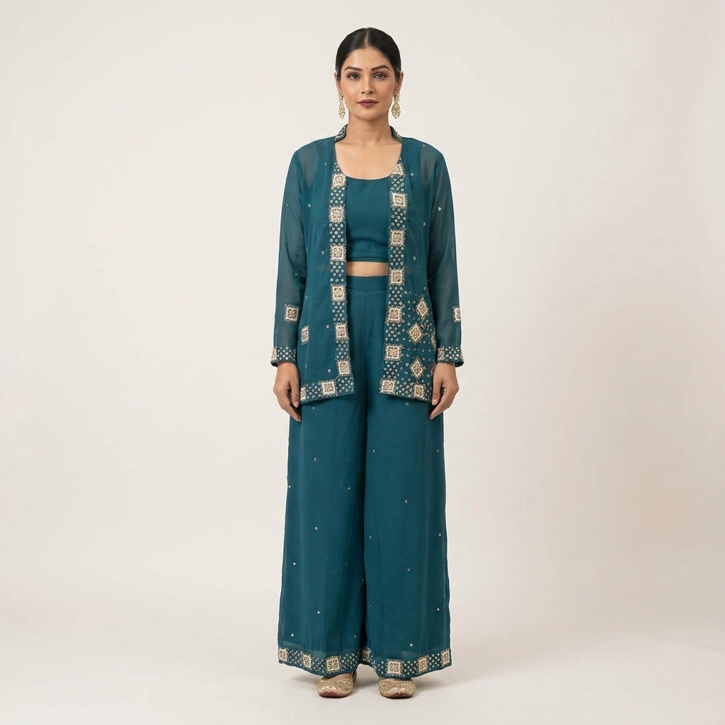 Co-Ord Set with Shrug