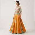 Kesariya Glow Lehenga