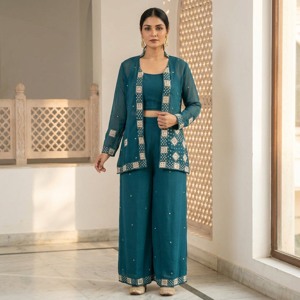 Co-Ord Set with Shrug